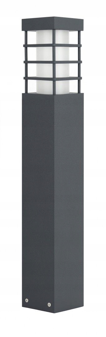 Lampa zahradní sloupek venkovní moderní tmavě šedá 50 cm IP54 Su-ma