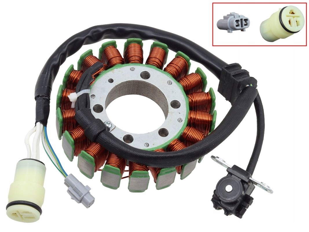 Bronco 2024/10 Vinutie Alternátora Stator Yamaha Yfm 700 R Raptor '06-'20