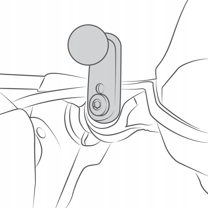 Ram Podstawa z Otworem 11 mm Kula 1" Producent Ram mounts