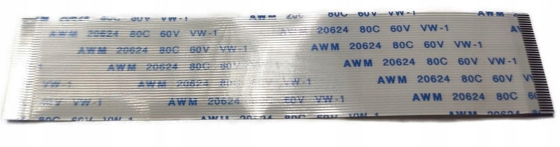TAŚMA KABLOWA FFC FPC 40PIN RASTER 0.5MM 5CM TYP A Producent KBR Games