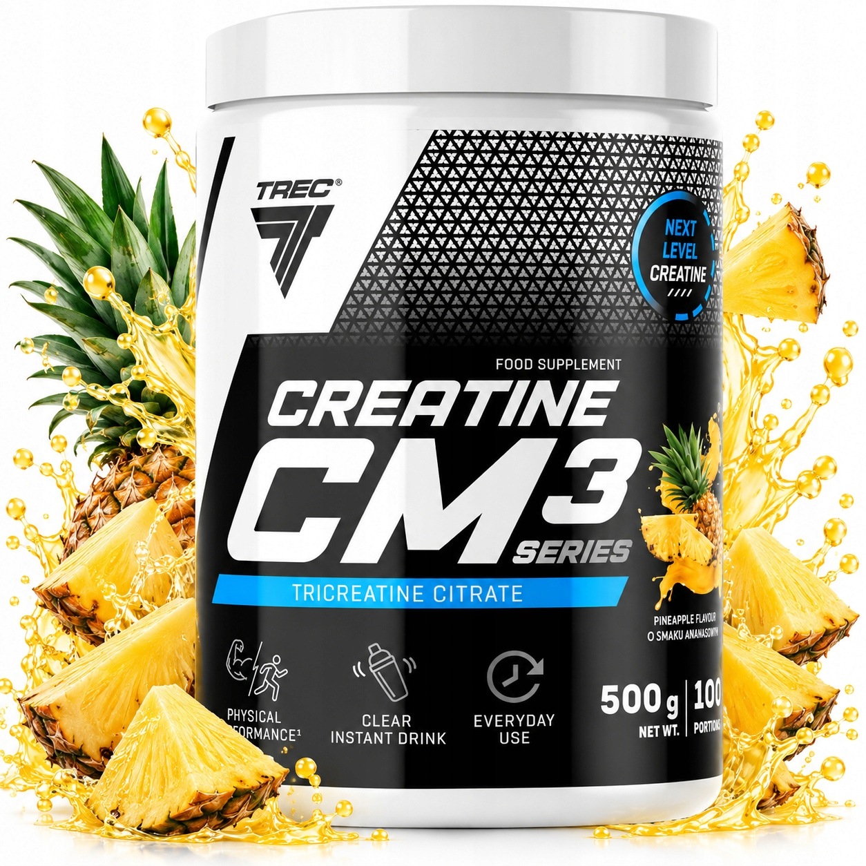 Trec Kreatin CM3 Tricreatine Citrate 500g Ananas