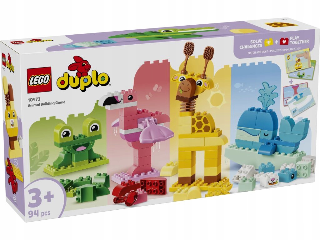 Lego 10472 Duplo Hra na stavění zvířátek
