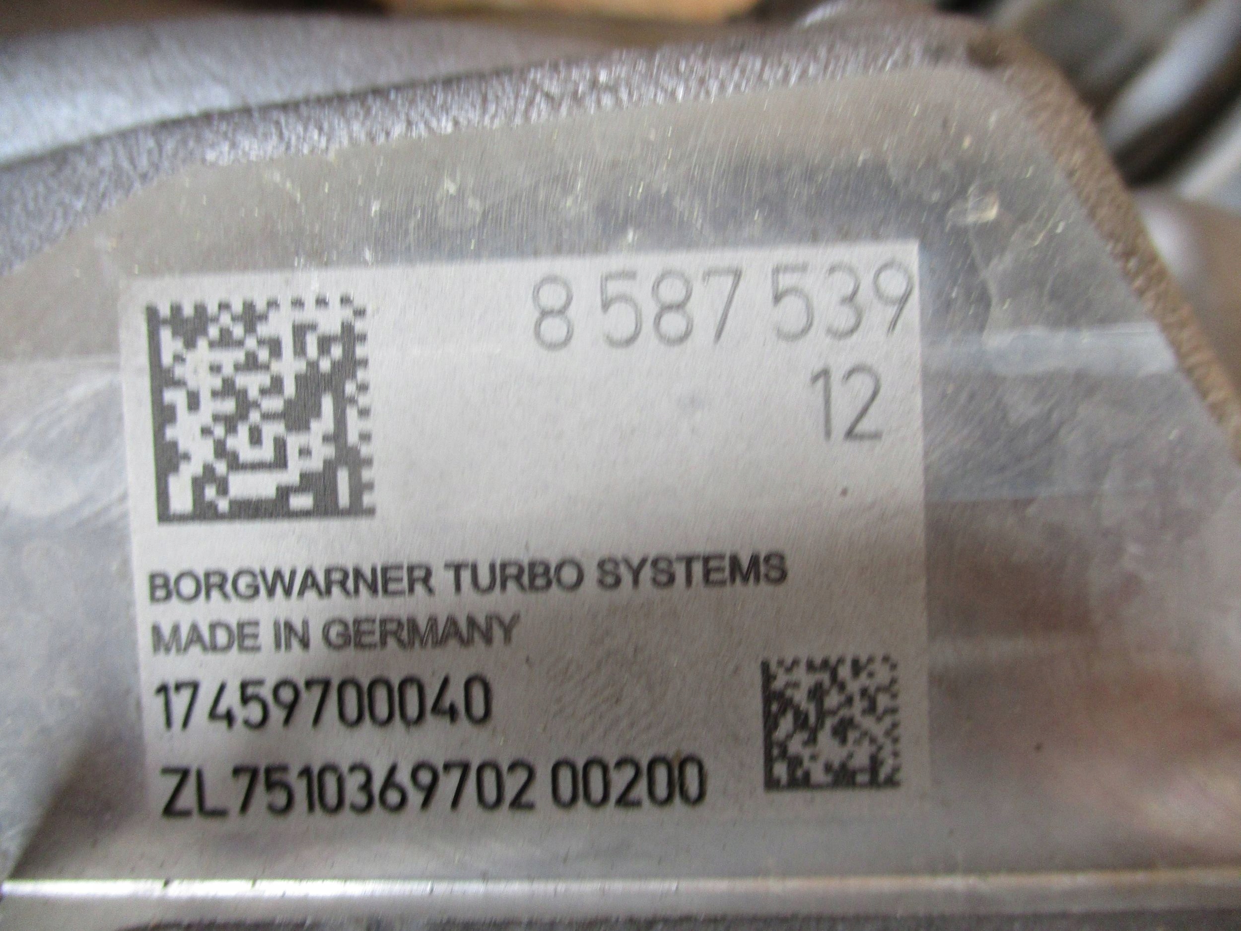 turbo BMW G30 G31 G11 G12 SERIA G 2.0D