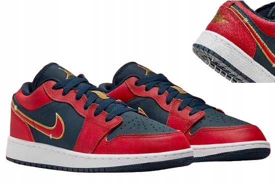 Buty Dziecięce Sportowe Nike Jordan 1 Low Se (gs) FQ7380 400 r.36, 5119