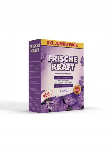 Levně 2x Prací prášek Frische Kraft 7,8 kg německý 130 praní
