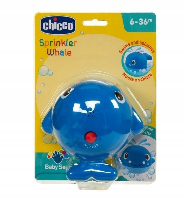 CHICCO TRYSKAJĄCY WIELORYB DO KĄPIELI ZABAWKA Marka Chicco