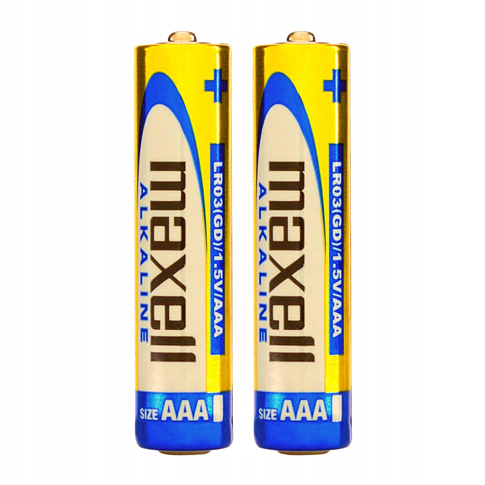 

Bateria Alkaiczna Maxell Aaa (R3) 1.5V 2szt.