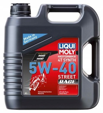 Liqui Moly Motorbike olej 4T Synth 5W-40 Street Race 4L