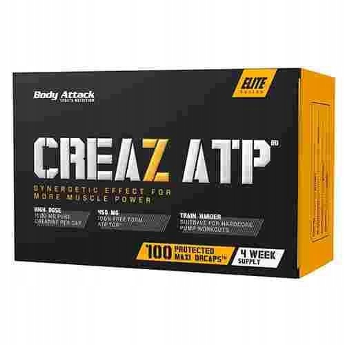 Body Attack Creaz Atp 100KAP Kreatin 100% Čistá Síla