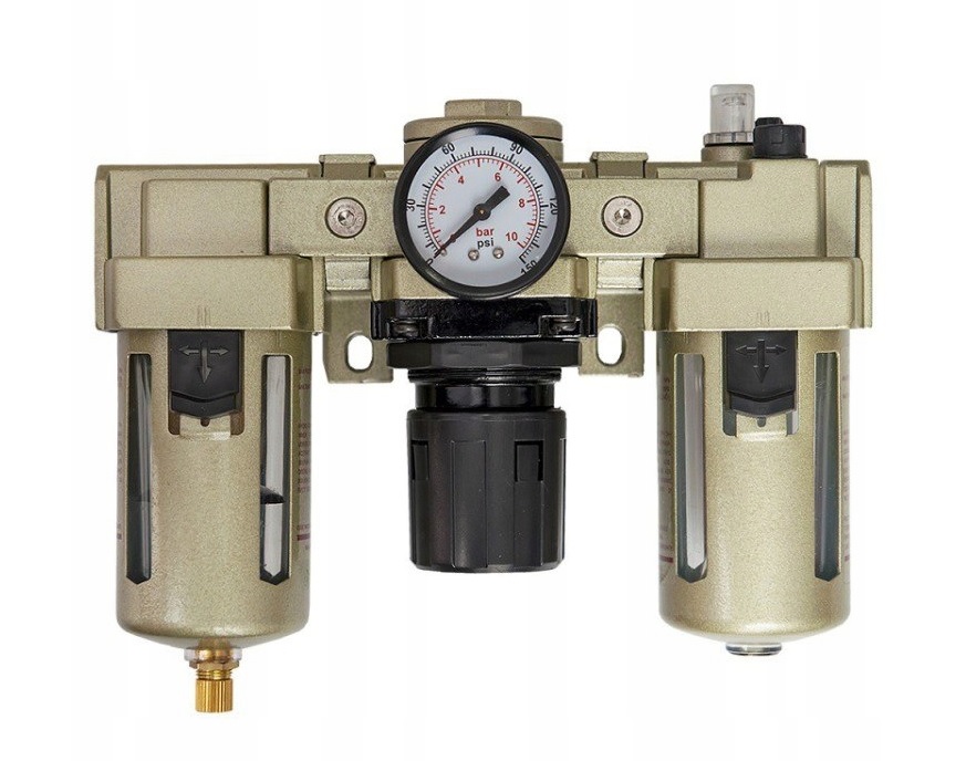 Filtračný reduktor a naolejovač 1/2" 10 bar Airpress