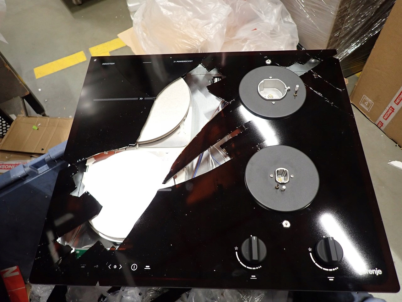 Płyta GORENJE GCI691BSC - uszkodzenie Kod producenta GCI691BSC