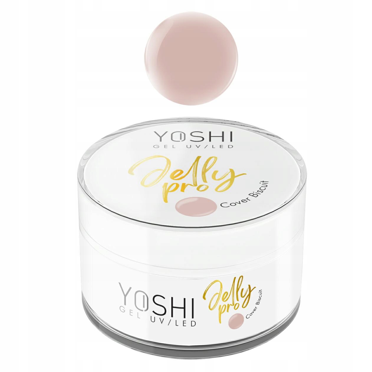 Yoshi Gel Uv Led Cover Biscuit 50 ml stavební gel
