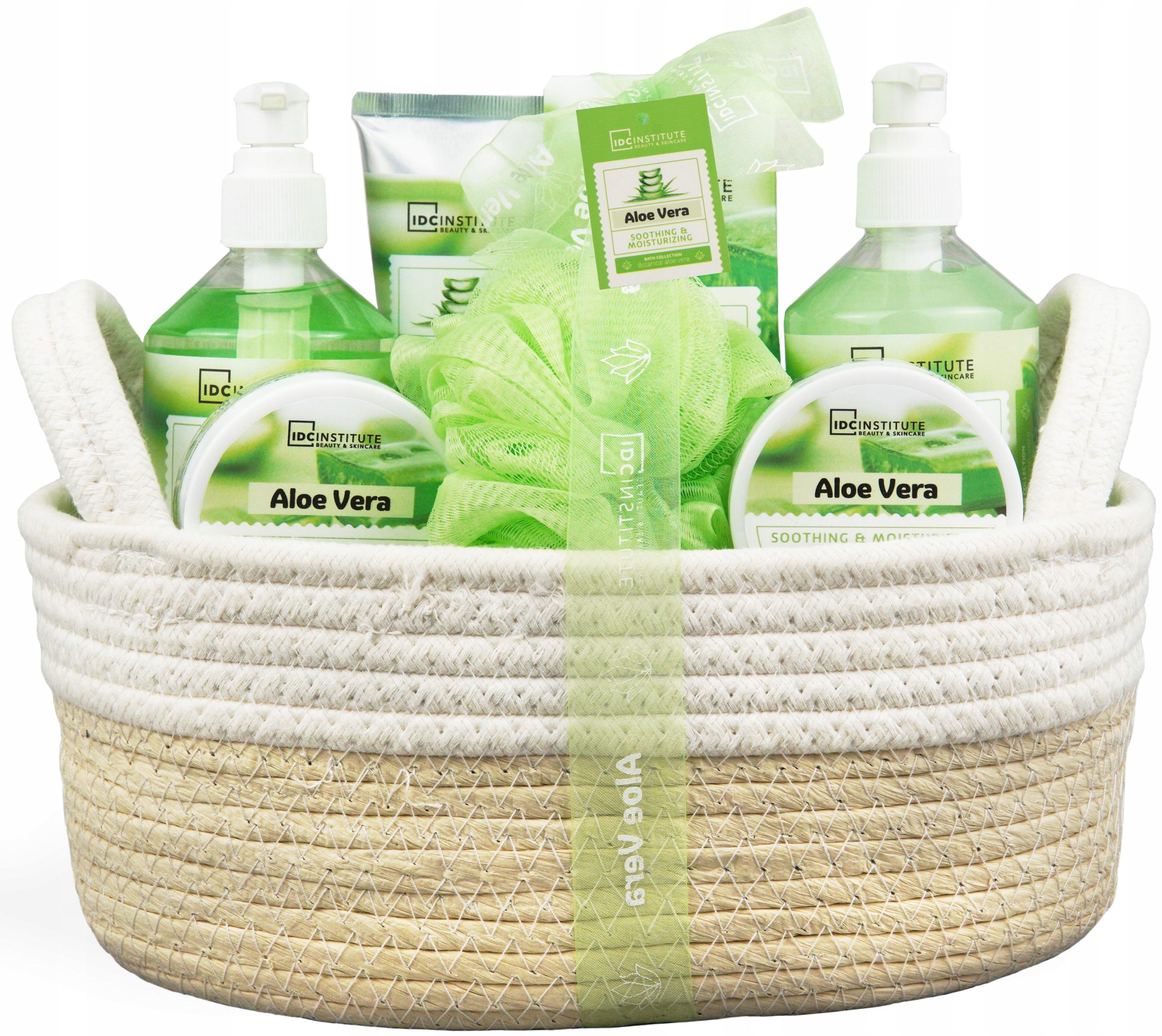 

Zestaw Kosmetyków Do Ciała W Koszyku Aloe Vera