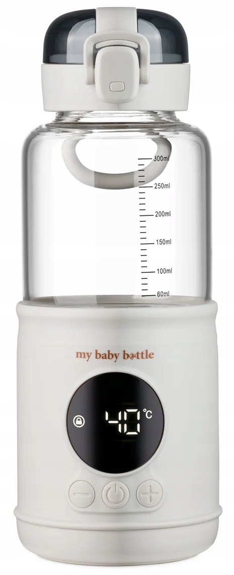 MyBabyBottle Pro Podgrzewacz Do Wody I Mleka Dla Dzieci Przenośny White