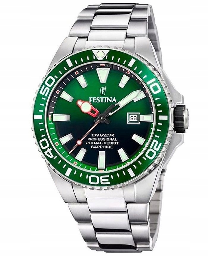 Pánské Hodinky Festina Diver Professional F20663/2 46,00 mm 20ATM