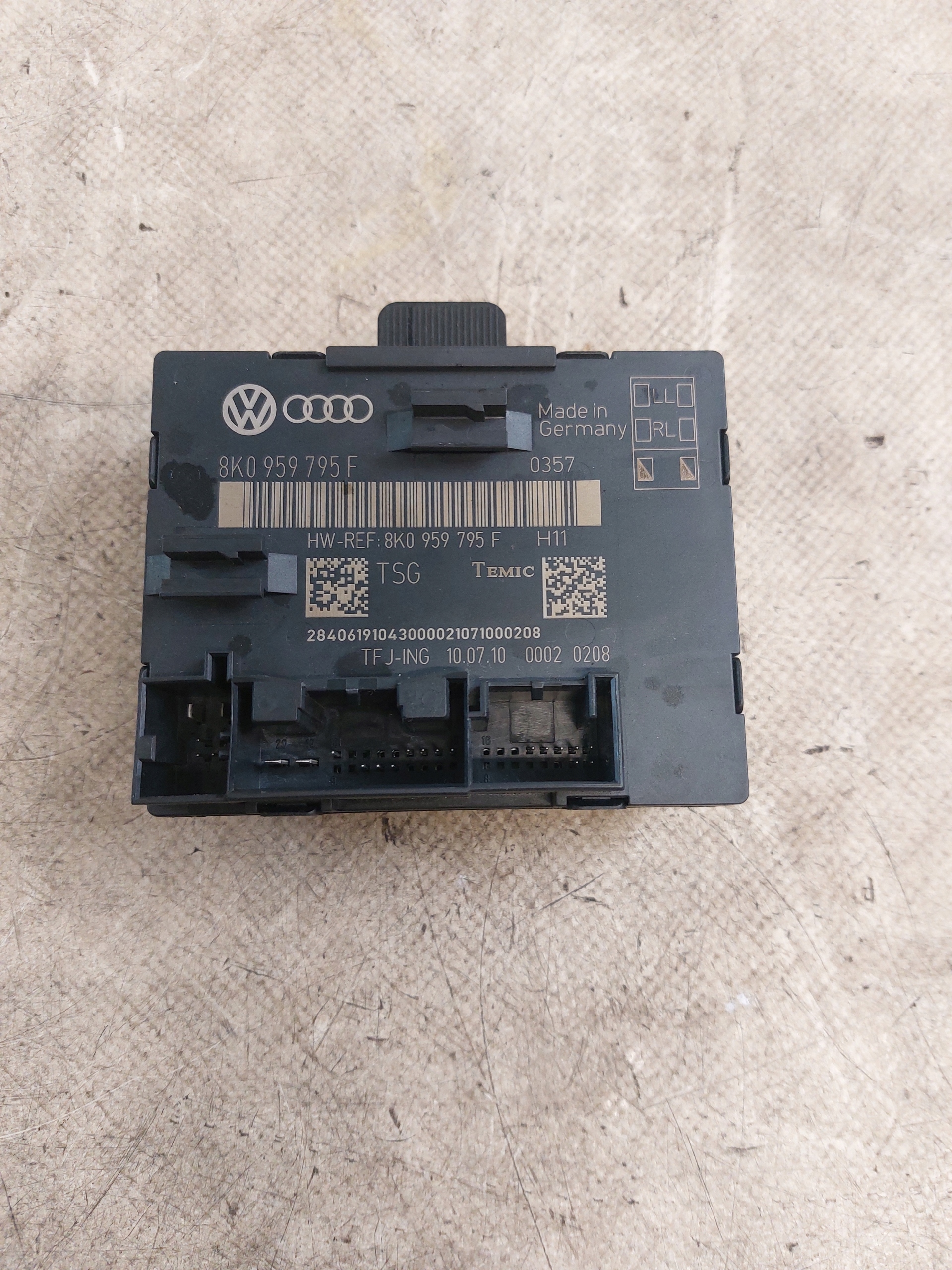 modul Bedienteil Tür links heck AUDI A4 B8