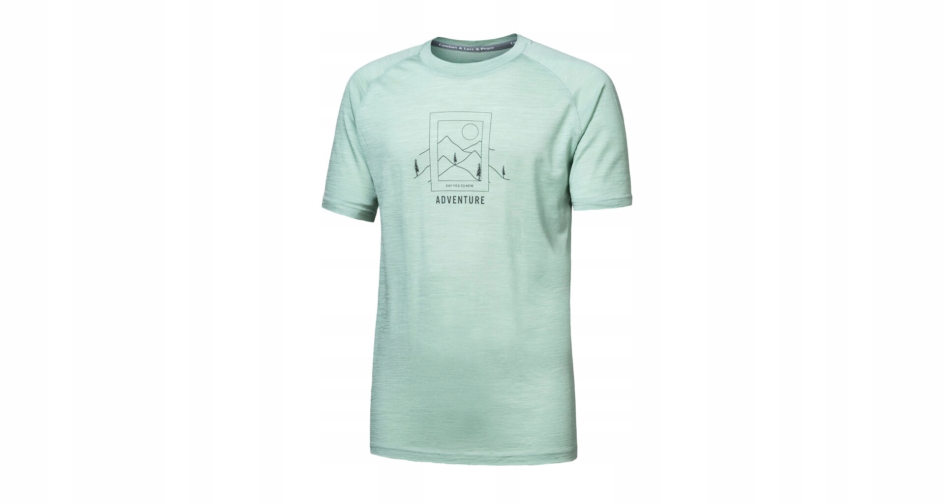 Sensor Merino Air Say Yes Pánské Triko Kr.rukáv Basil Green Velikost Xxl