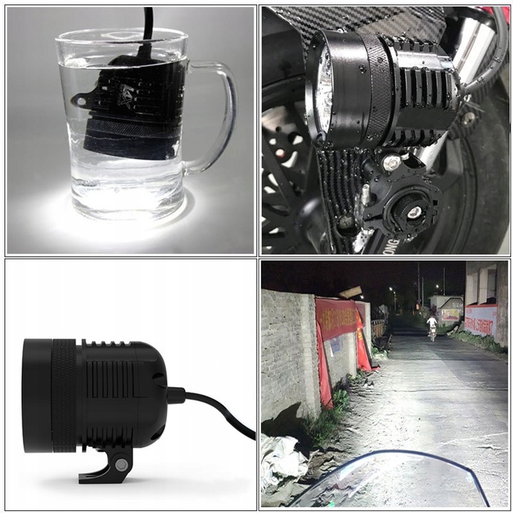 Halogeny 60W 6000LM lampy reflektory lightbar LED Producent bez marki