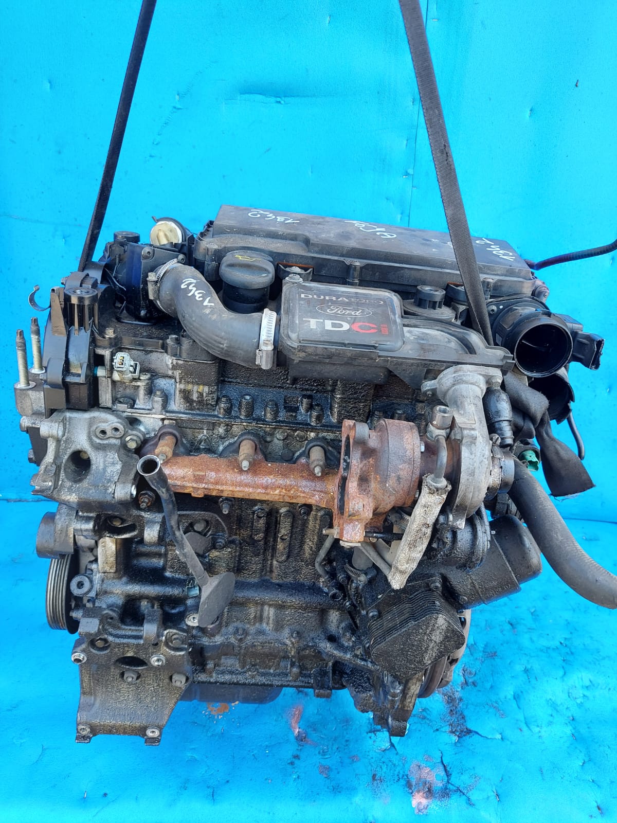 engine FORD FIESTA 1.4 TDCI F6JA 198.634 KM