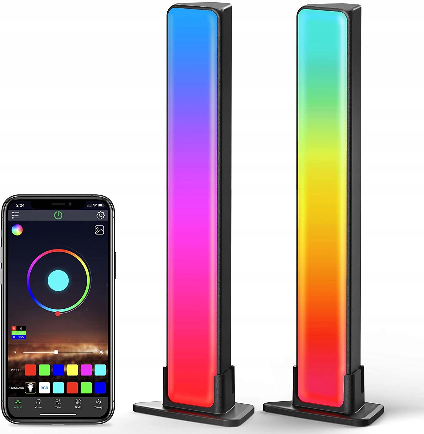 Jizbuger Smart Flow Light Bar Rgb Led lampa
