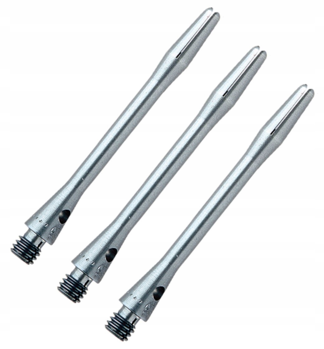 SHAFTY ALU DO RZUTEK DART SREBRNY 2ba 3 szt.