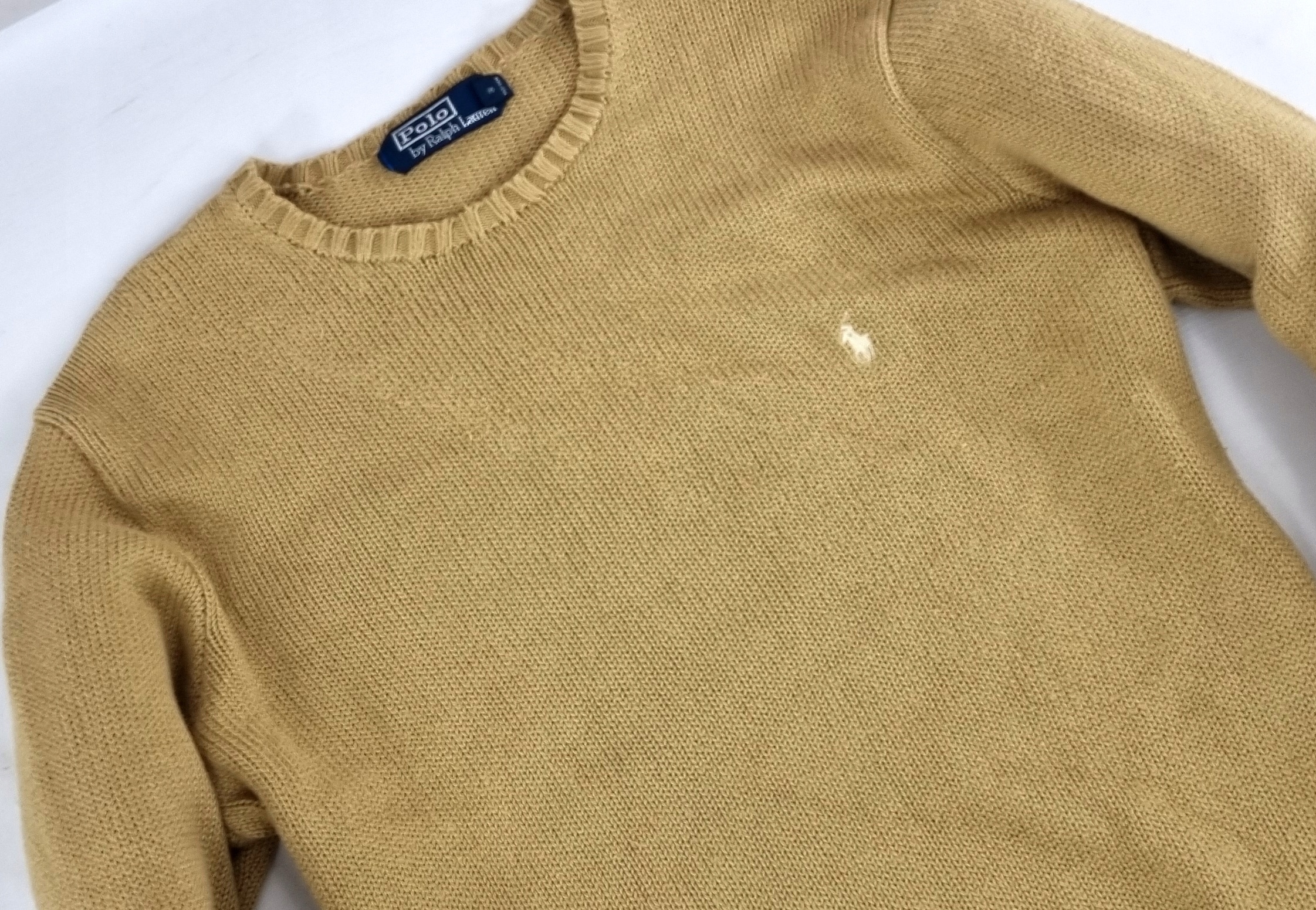 Ralph Lauren Beżowy Sweter L Marka Ralph Lauren