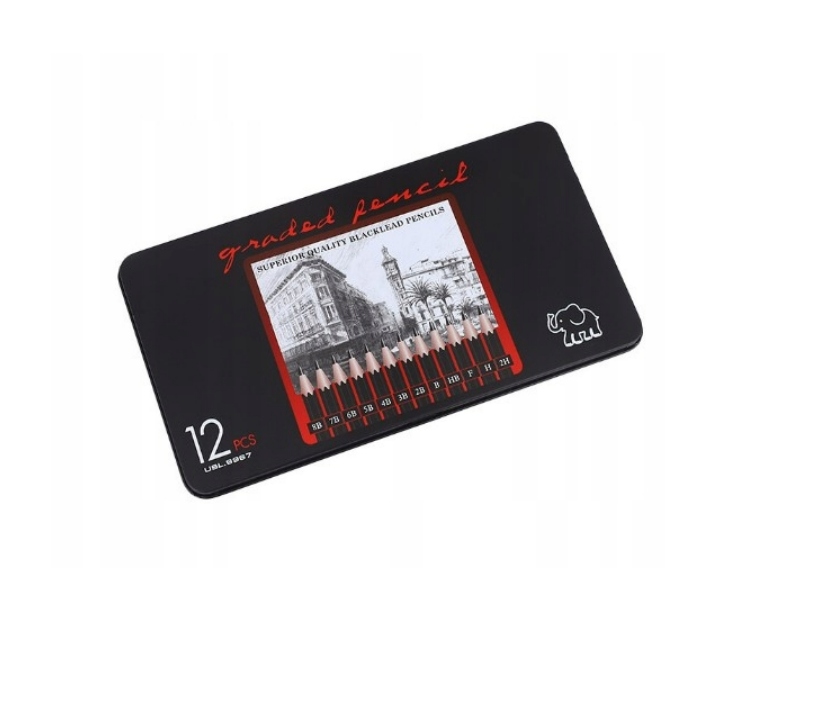ołówki ołówek 2H 2B B 4B 5B 6B 7B 8B B F H HB Twardość 2H H F HB B 2B 3B 4B 5B 6B 7B 8B