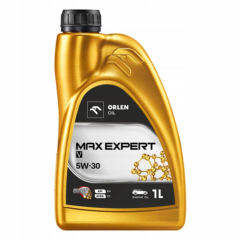 Olej Silnikowy Syntetyczny Orlen Max Expert V 5W30 Long life 1L mid Saps