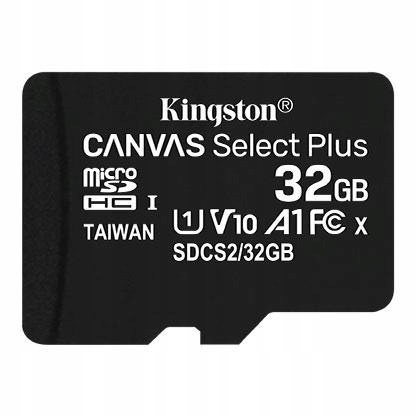 

Kingston Karta Pamięci 32GB Micro Sd C10 10 Uhs-i