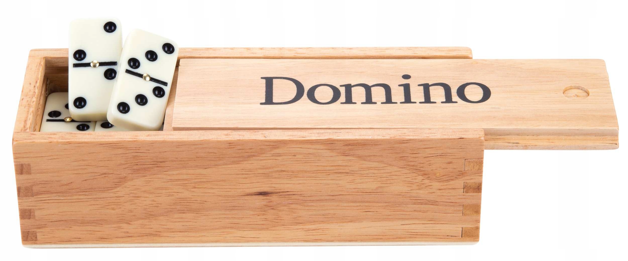 Longfield Games Wooden Domino Set Double 6 - boxed Minimalna liczba graczy 2