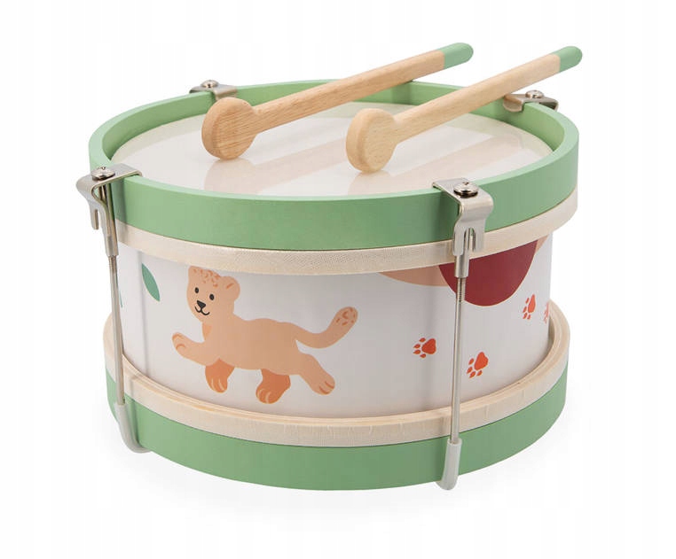 Janod Drewniany bębenek instrument muzyczny dla dzieci Sunshine Kod producenta J07617