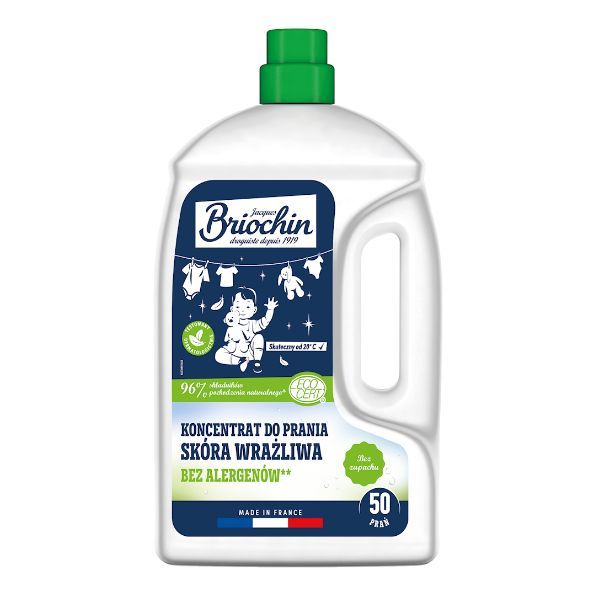 Levně Briochin Tekutý prací prostředek bez zápachu pro citlivou pokožku (koncentrát) 2,2