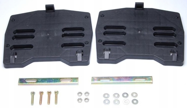 KUFER SKUTER MOTOR DUŻY 50L NA DWA KASKI + 2 PŁYTY Szerokość produktu 55 cm