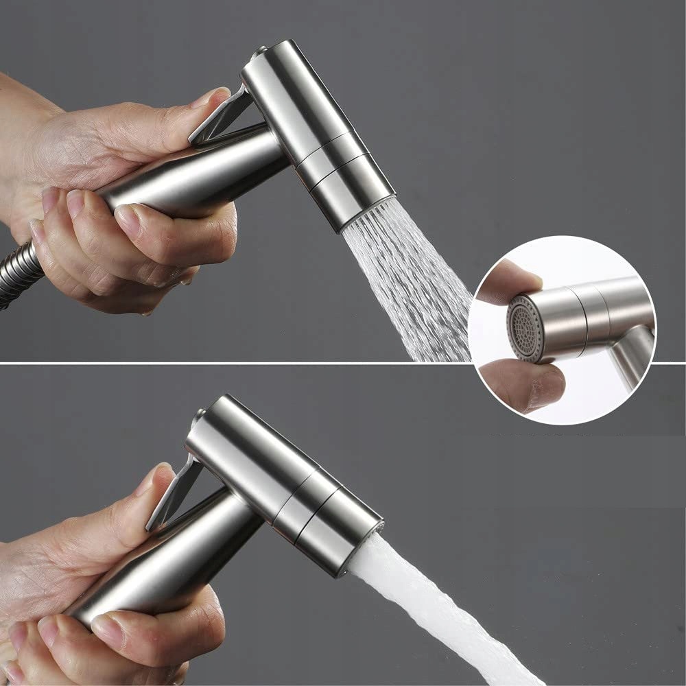 NAŚCIENNY ZESTAW PRYSZNICOWY ZE STALI NIERDZEWNEJ, OPRYSKIWACZ BIDETOWY Kod producenta Ręczny Zestaw Opryskiwaczy