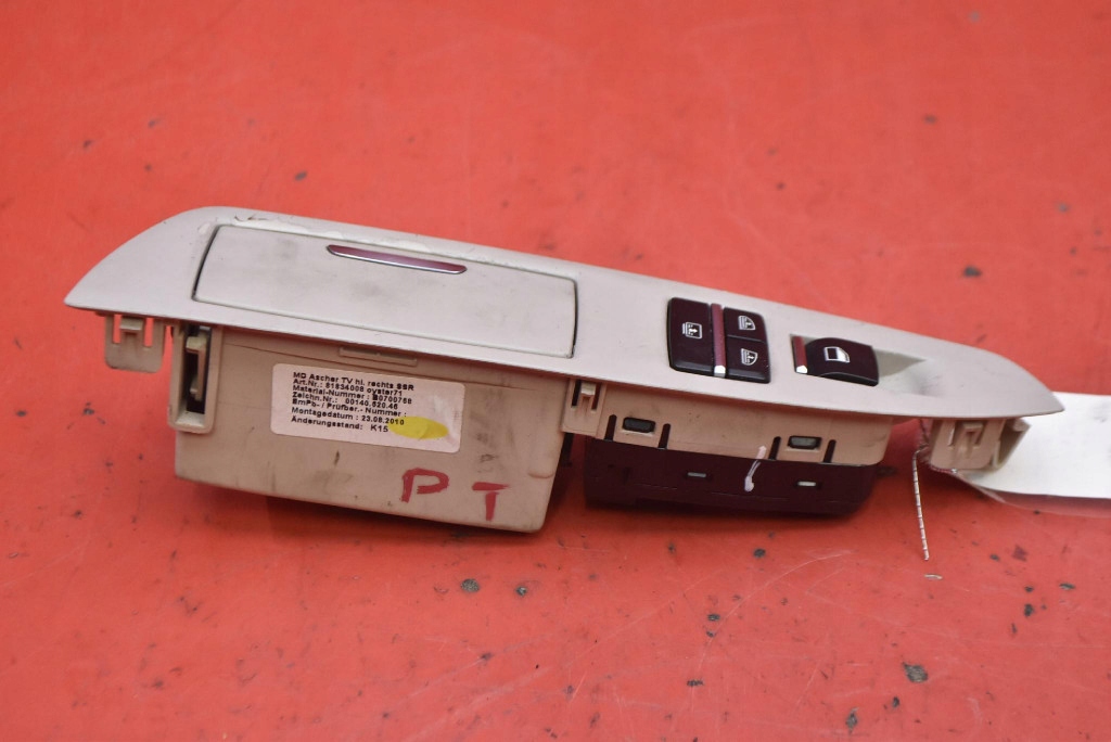 switch lifting windows right rear part 9204862 BMW F01 F02 08-12