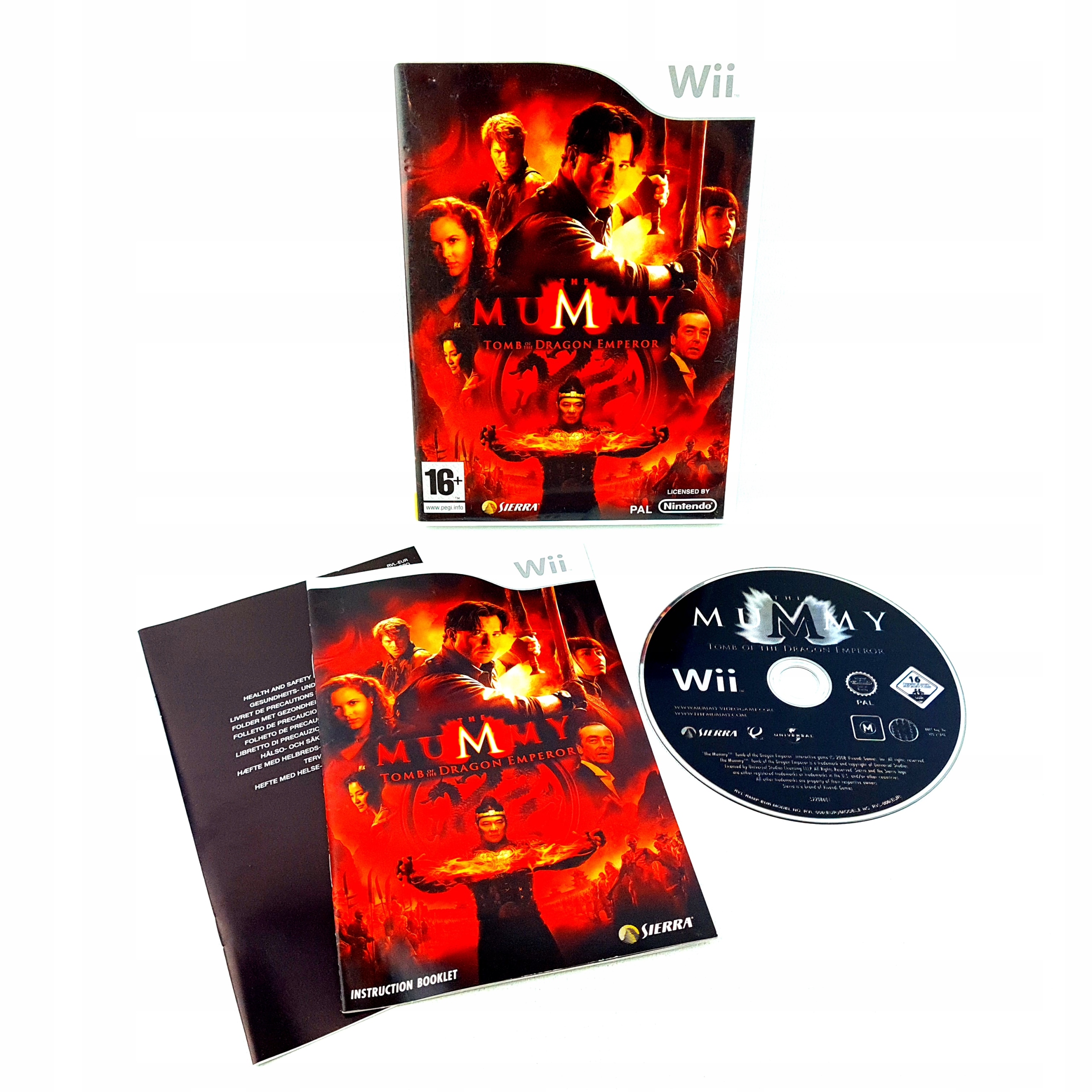 THE MUMMY TOMB OF THE DRAGON EMPEROR NINTENDO WII PAL ENG