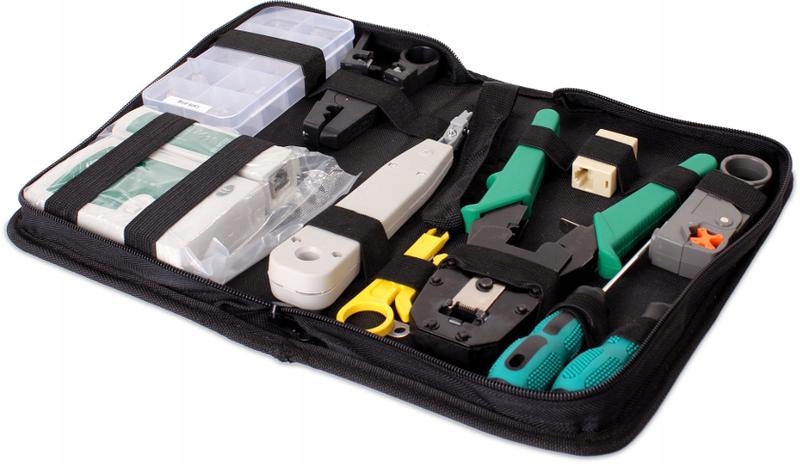 ZESTAW NARZĘDZI GETFORT DO BUDOWY SIECI LAN NGF-08