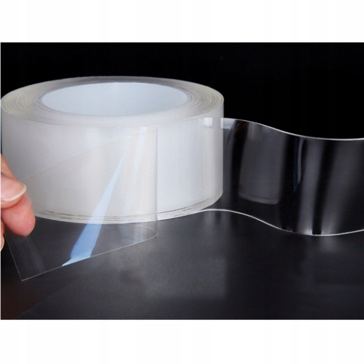 Obojstranná samolepiaca páska Nano 3 m 3 cm, opakovane použiteľná, vodotesná Určenie kancelársky