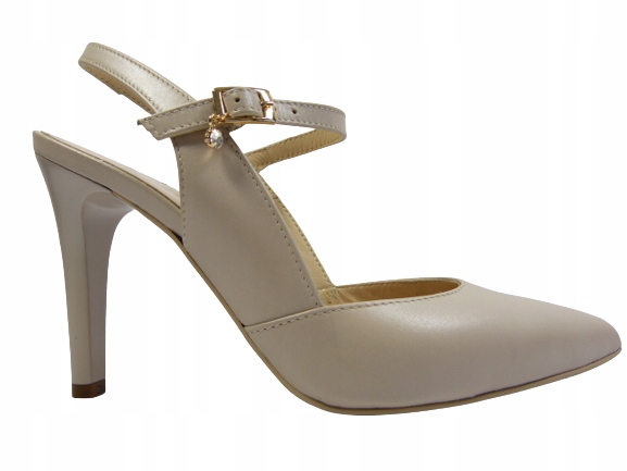 nude letní sandály s elegantními dámskými koženými botami Sala 37