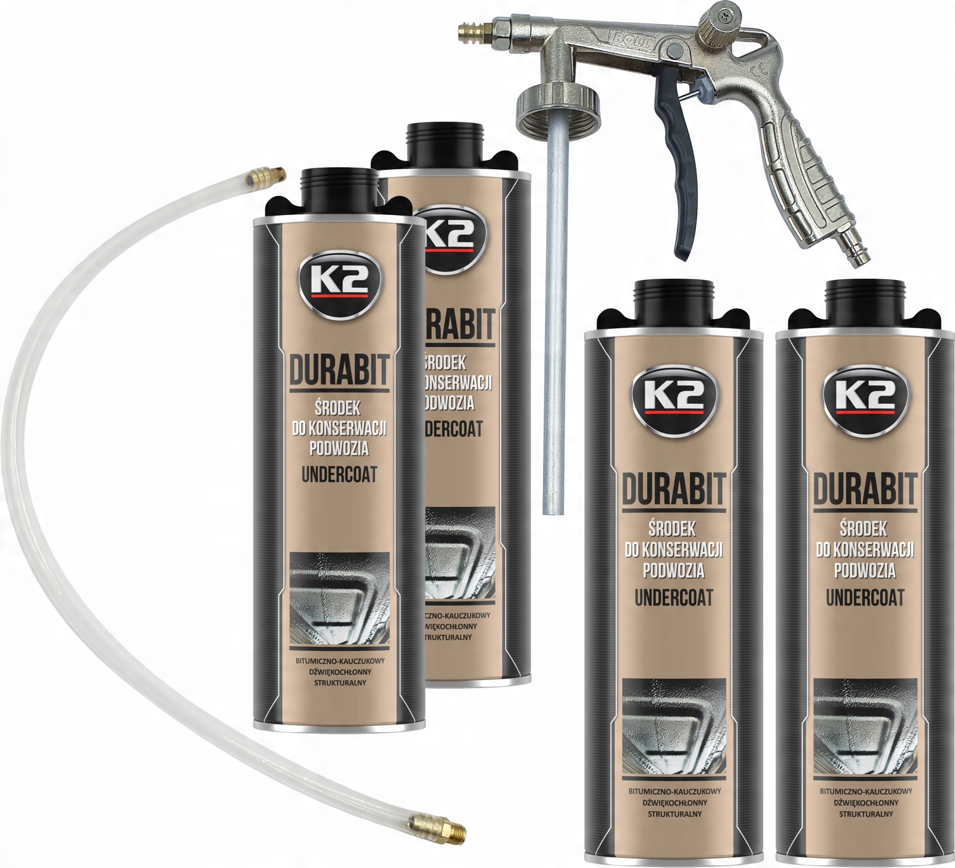 

K2 Durabit x4 Konserwacja Podwozia Pistolet