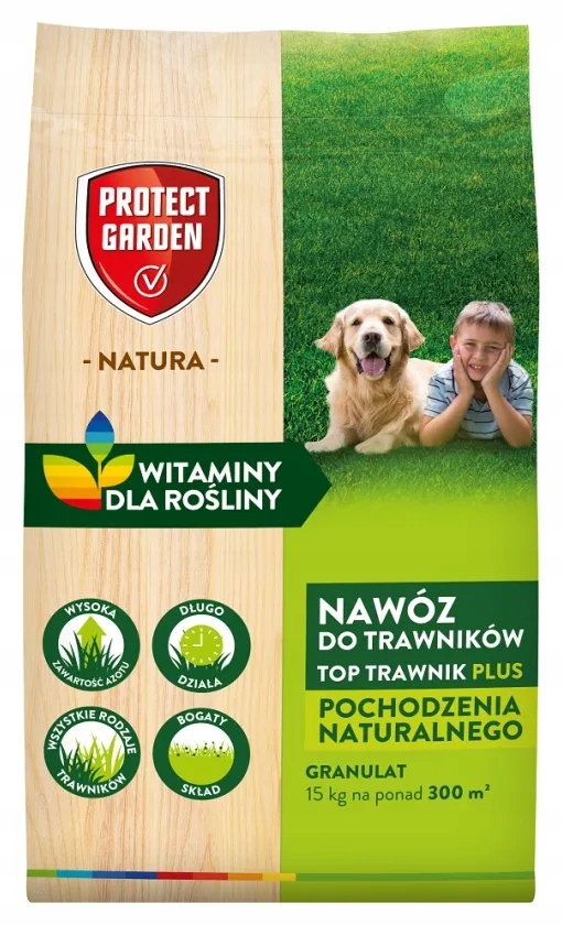 Nawóz do trawników Top trawnik Plus 15 kg Solabiol