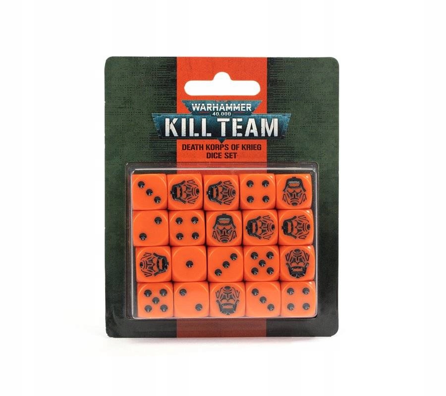 Kill Team Death Korps Of Krieg Dice Set - kości