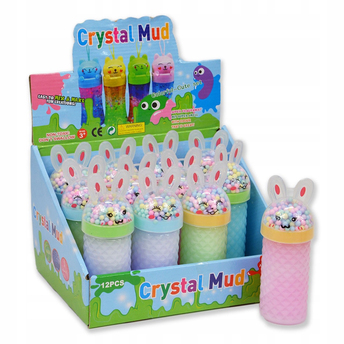 

783165 Masa Glut Gadżet Żelowy Slime Królik