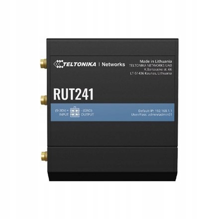 Lte Router RUT241 802.11n 10/100 Mbit/s Ethernet Lan (RJ-45) ports