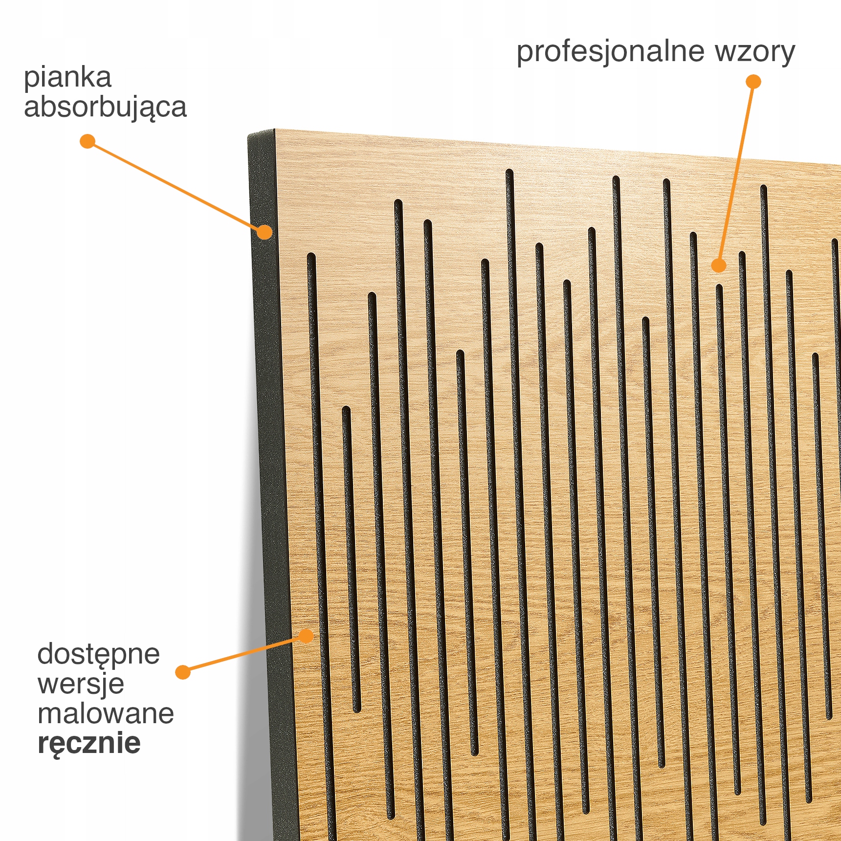Panel Akustyczny AcuPanel Forest 50x50 Marka Inna