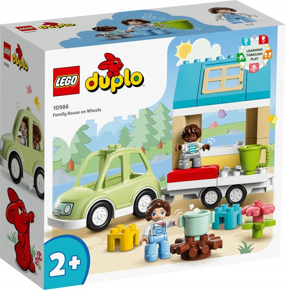 Lego 10986 Duplo Rodinný Dům Na Kolečkách
