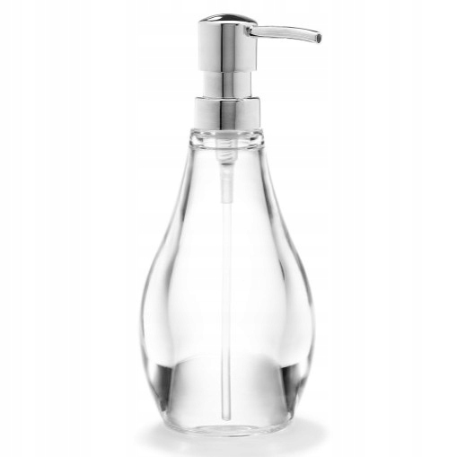 Dávkovač transparentní do koupelny, kuchyně Droplet