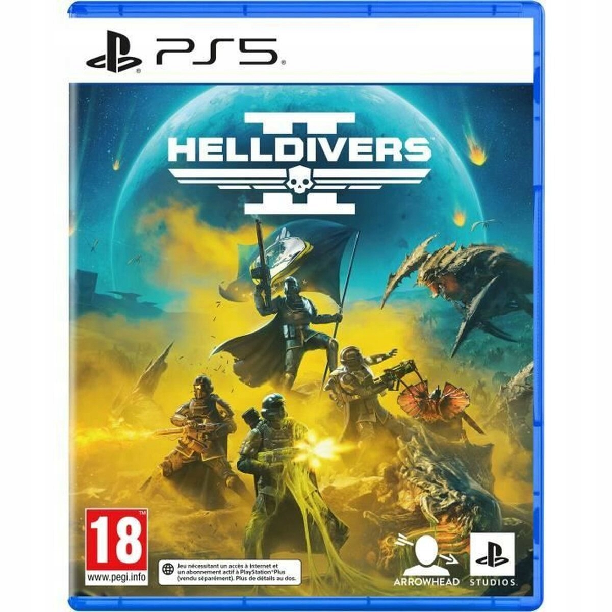 Gra wideo na PlayStation 5 dla dorosłych Sony Helldivers (FR)