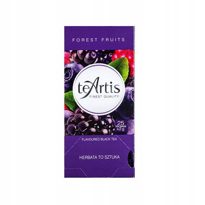 Levně Čaj Teartis forest fruits 25x2 g