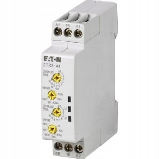 Przekaźnik czasowy 1P 3A 0,05sek-100h 24-240V Ac/dc migotanie, 2 czasy ,(za